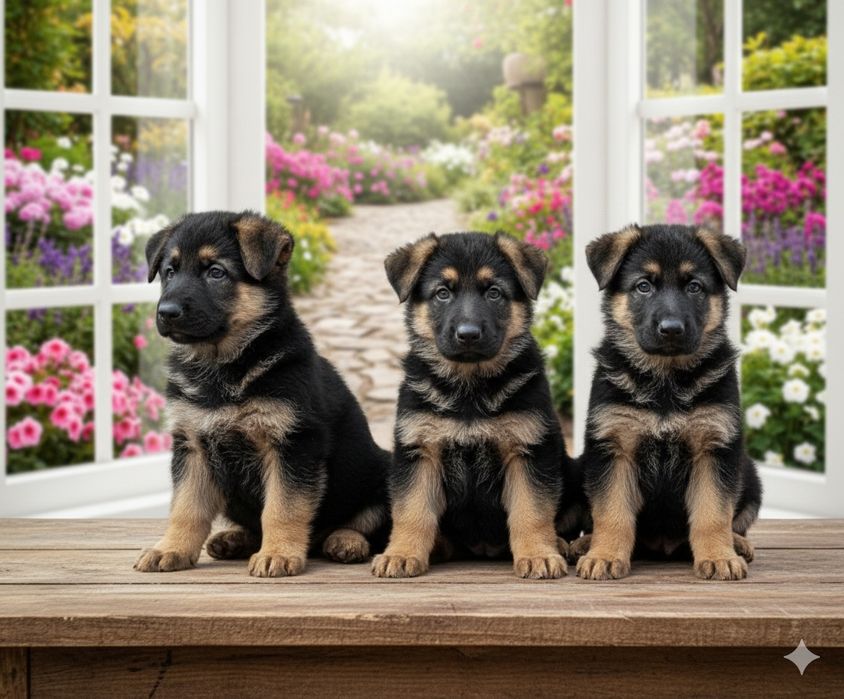 Продаются шенки чистокровных немецких овчарок