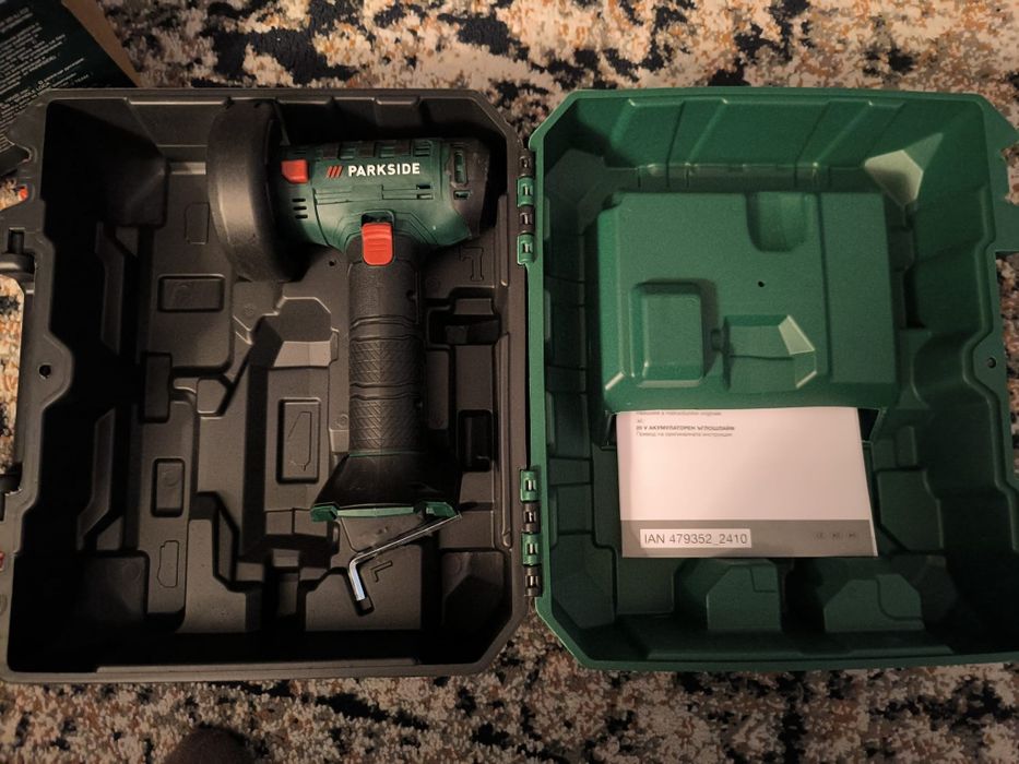 Polizor unghiular flex parkside acumulator baterie 20V