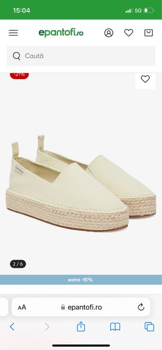 Espadrile Calvin Klein