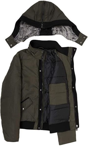ПРОМО GUESS - L -оригинално  ветроустойчиво яке с качулка