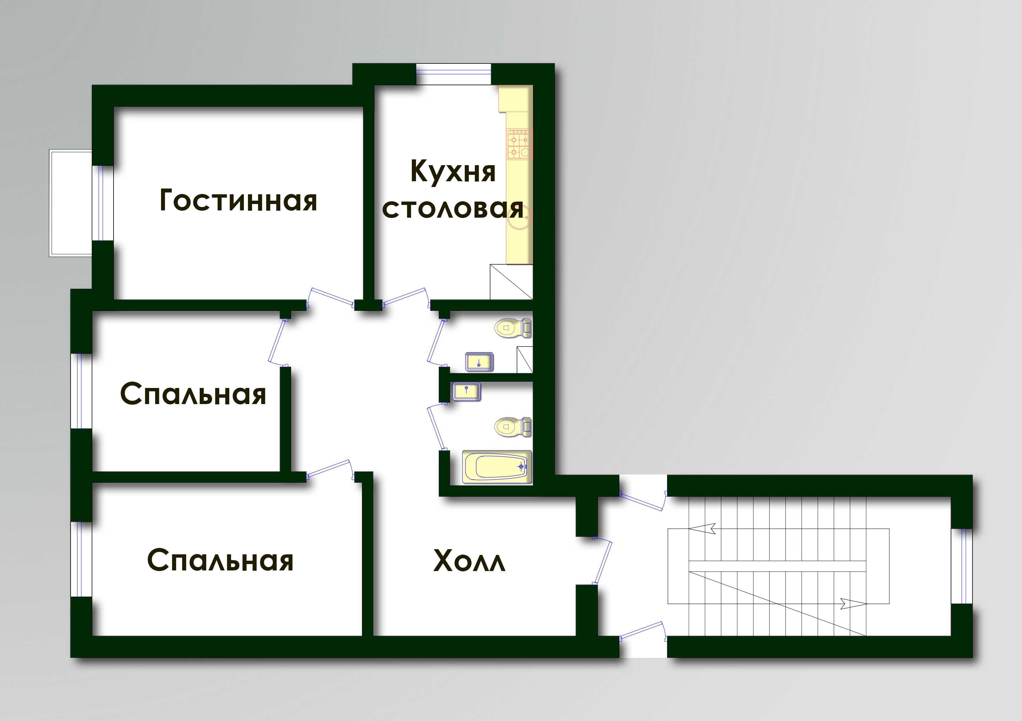 НОВОСТРОЙКА” 2 қават 75.8 м2 ! +ремонт СОТИЛАДИ ! ИБН-СИНО 1 #arch13