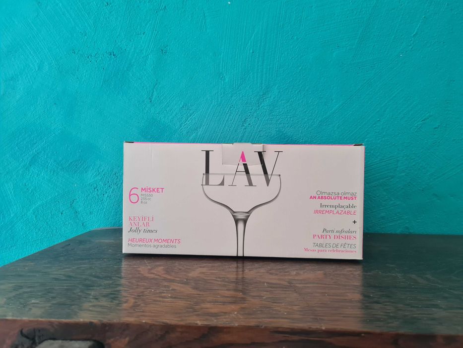 Чаши за шампанско 6 бр.