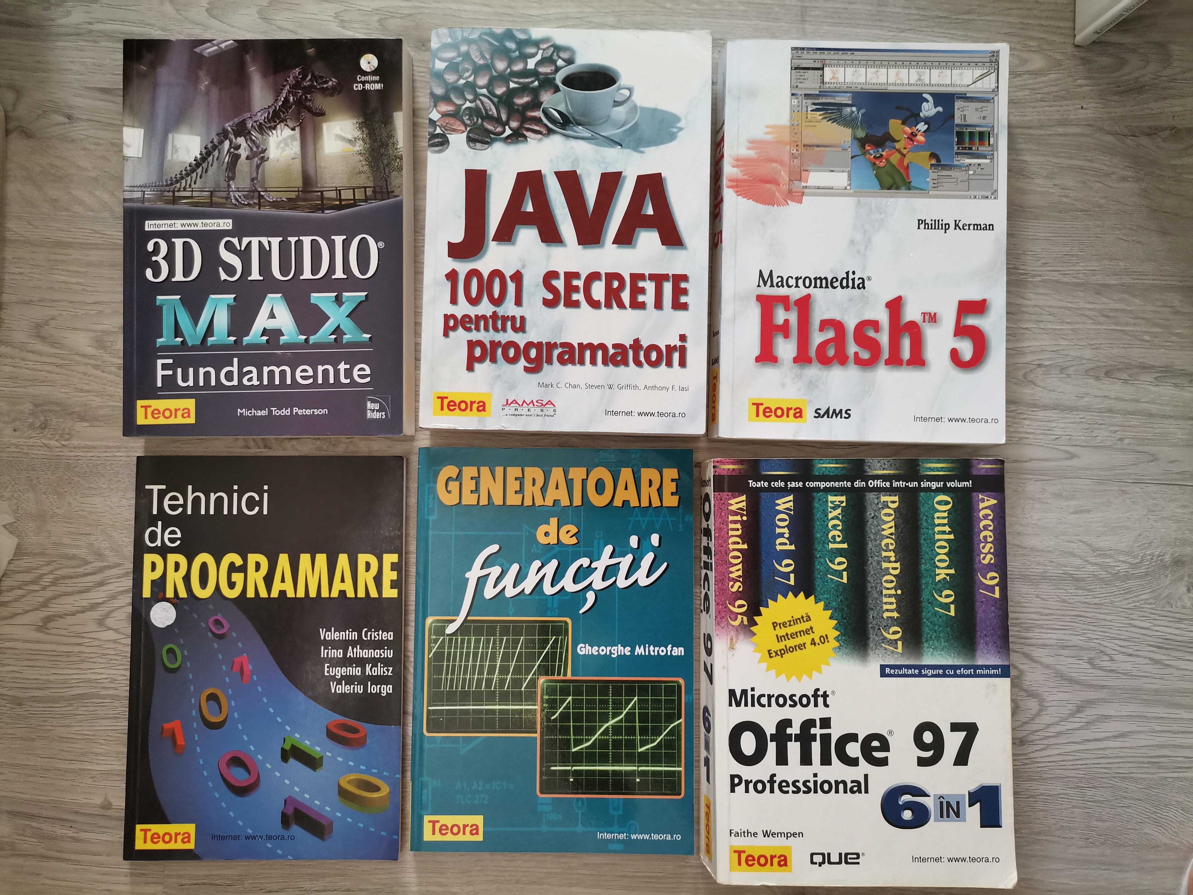 diverse carti informatica: programare, retele, PHP, Java