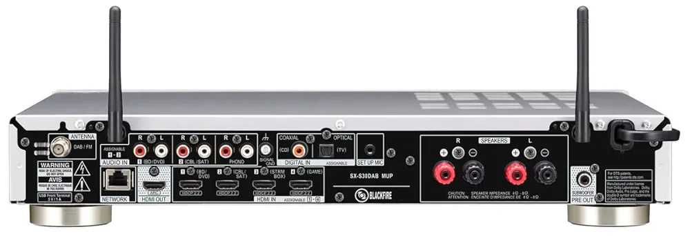 Pioneer Dac.stremer +amplificator SX -S30DAB