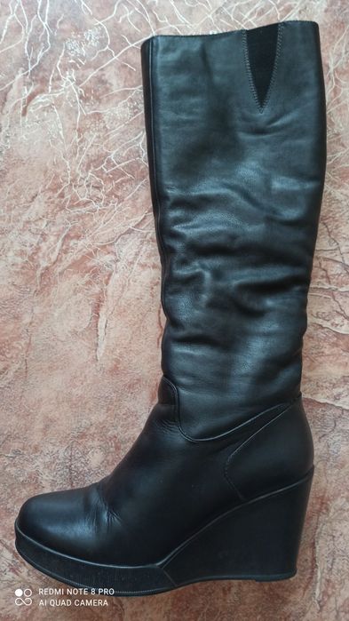 Зимние сапоги на цигейке