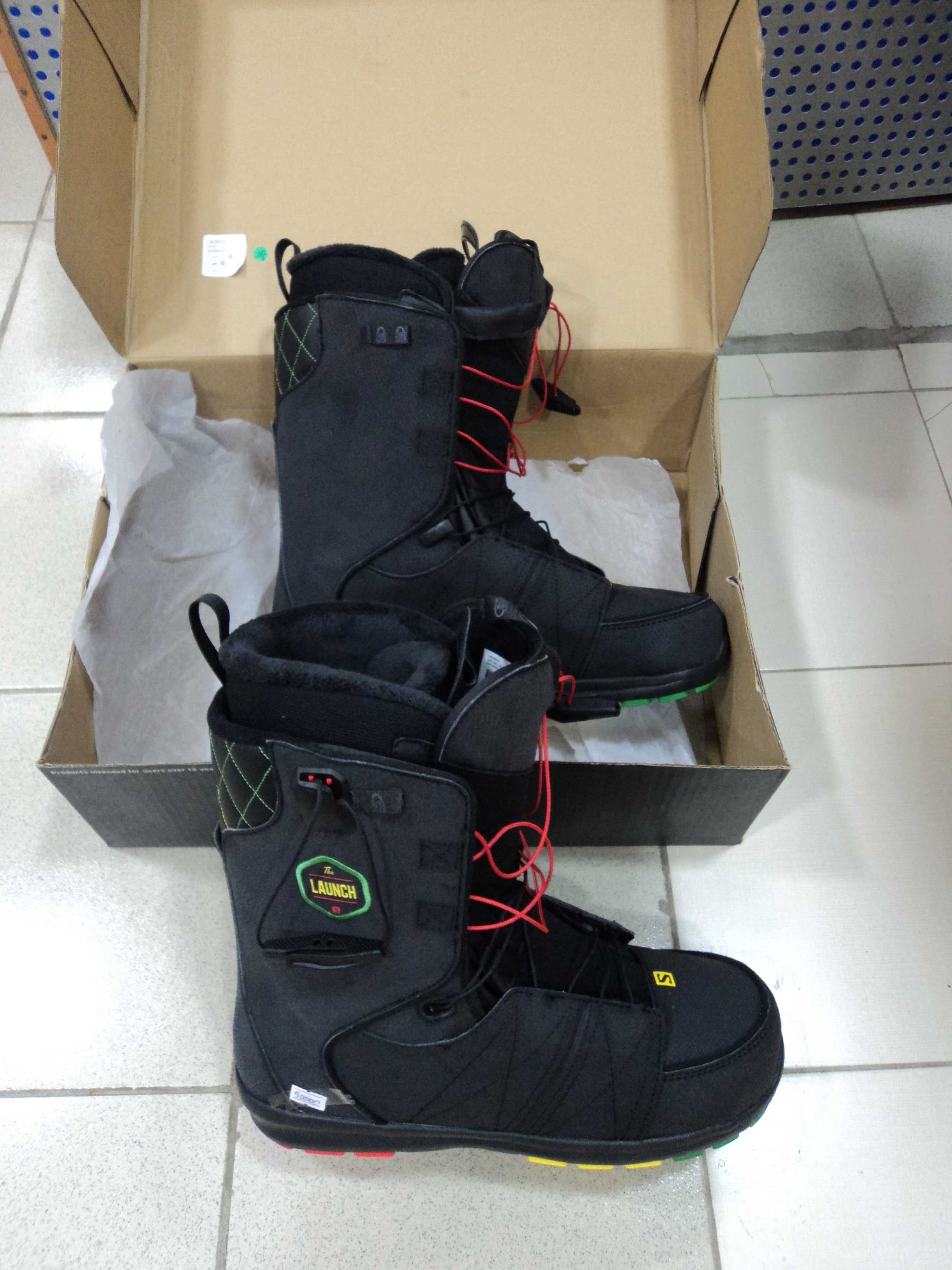 Новые мужские сноубордические ботинки SALOMON, м-ль LAUNCH 30.5(48,0).