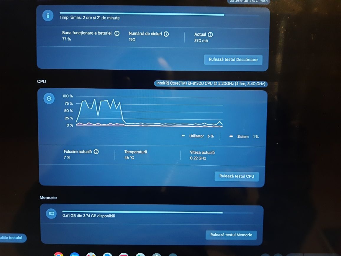 Acer Chromebook Spin 13 ,touchscreen, i3 8130u