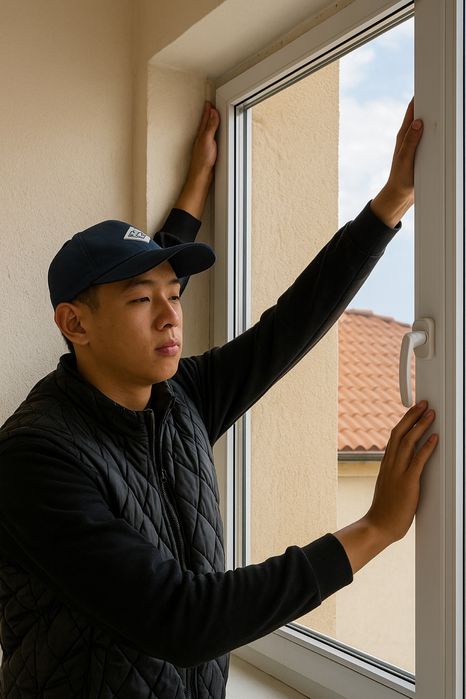 Замена стеклопакет