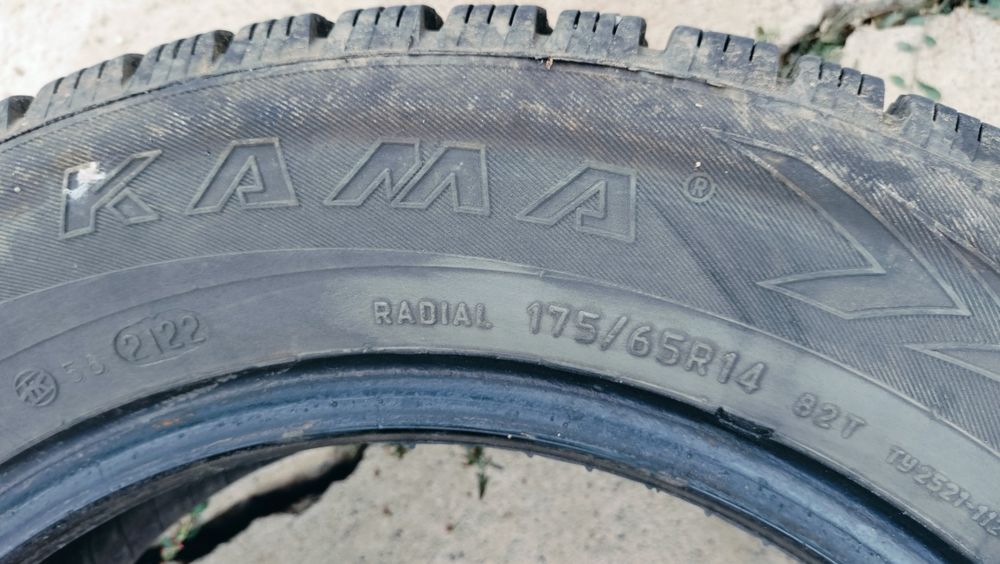 Зимние шины в хорошем состоянии