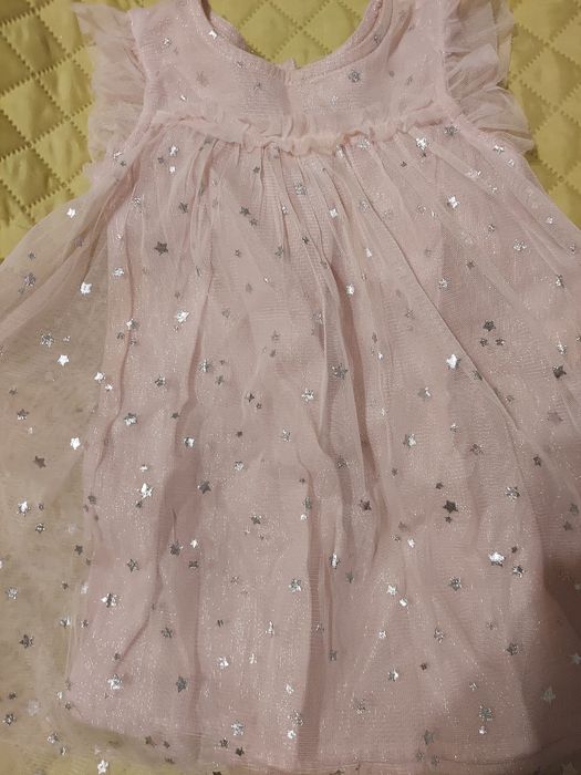 Rochițe fetite, pulover și vestuta,  mărimea 80, H&M