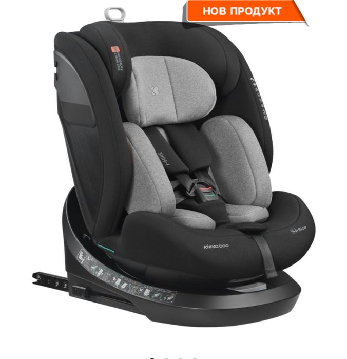 Стол за кола i-Hike i-size40-150см isofix 360” КРАШТЕСТ*