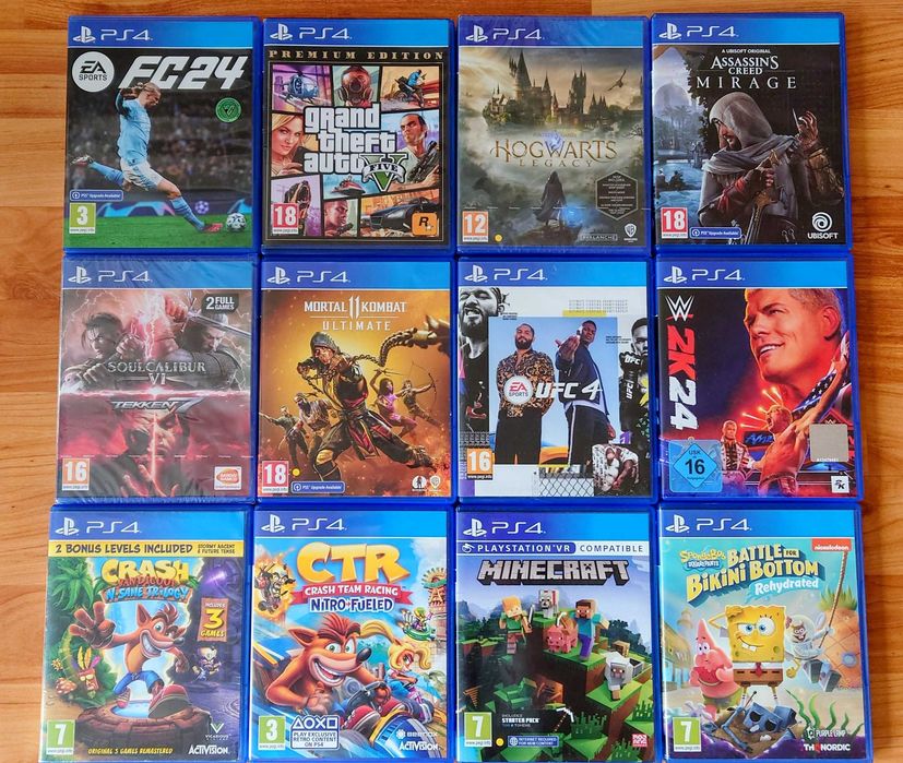 [ PS4 > FC24 / Crash / Tekken / WWE / GTA / Mirage за PlayStation 4