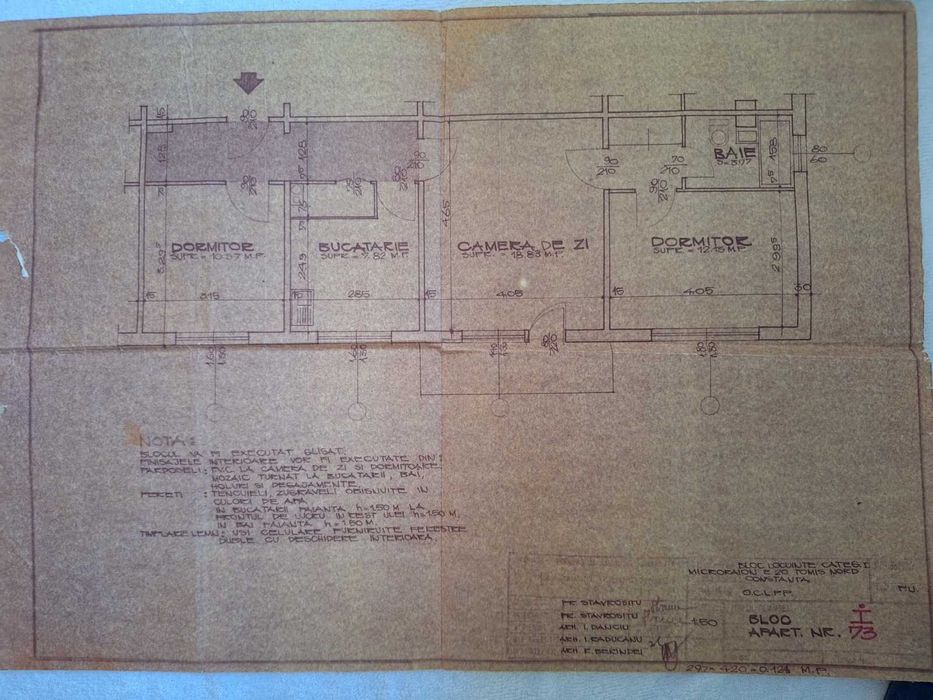 Apartament de vanzare, 3 camera, zona Boema
