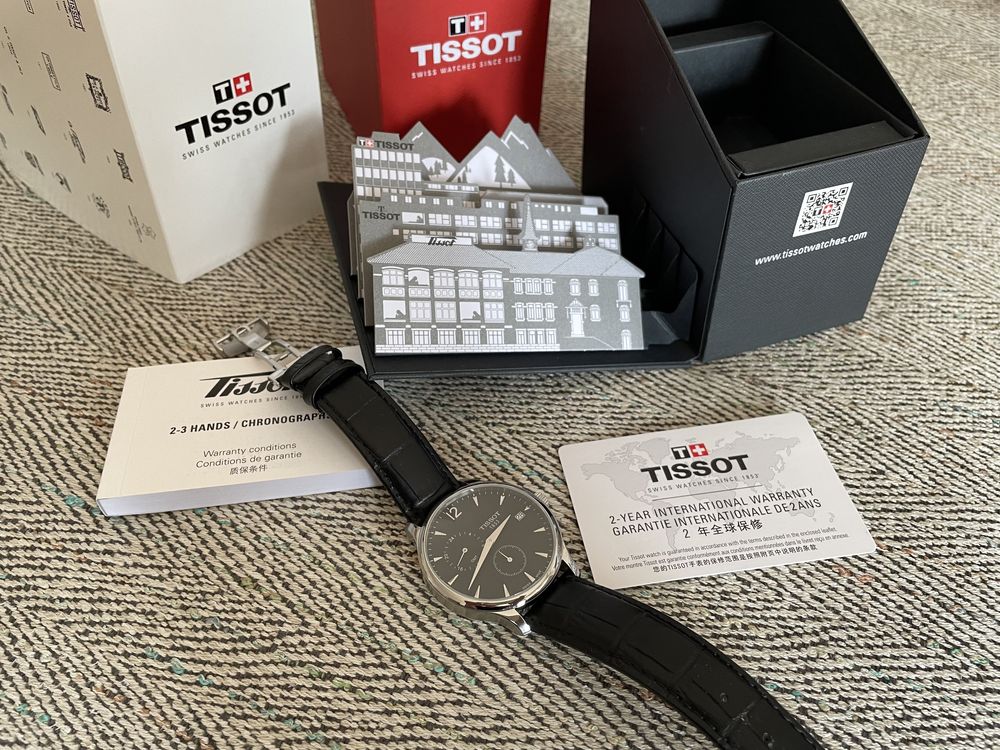 Vând ceas Tissot Tradition GMT T063.639.16.057.00