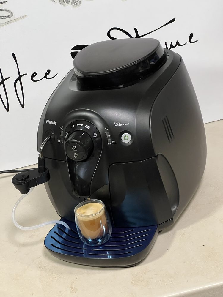 Кафемашина кафе автомат Philips Easy cappuccino с гаранция