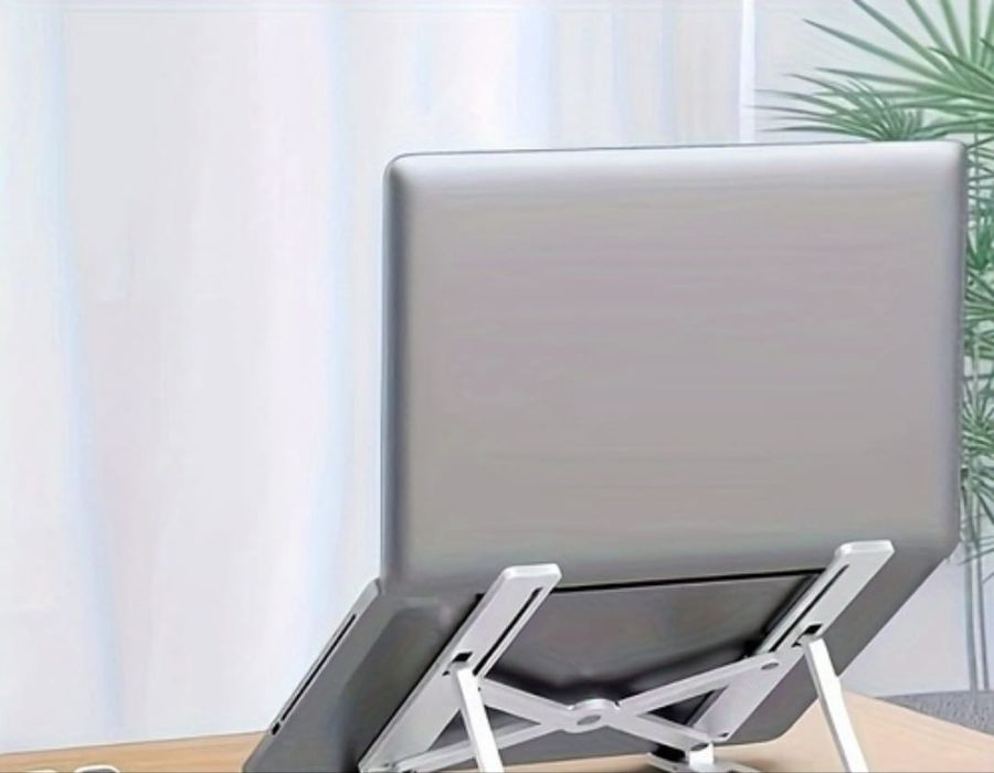 Suport stand universal de aluminiu pentru: laptop/tabletă/telefon/tast