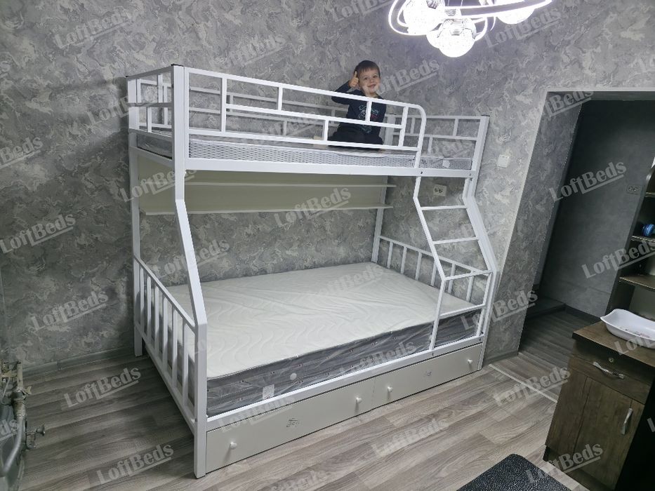 Детская Кровать Двухъярусная ВЕРОНА гарантия 10лет, Ikkiqavat