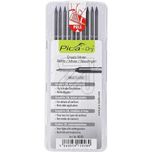 Set 10mine, rezerva creion mecanic marker PICA Dry, negru 2B 4030