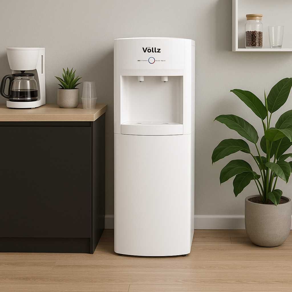Диспенсър за вода Voltz, 65-420W\15°-90°C, с шкаф, с електр. охлаждане