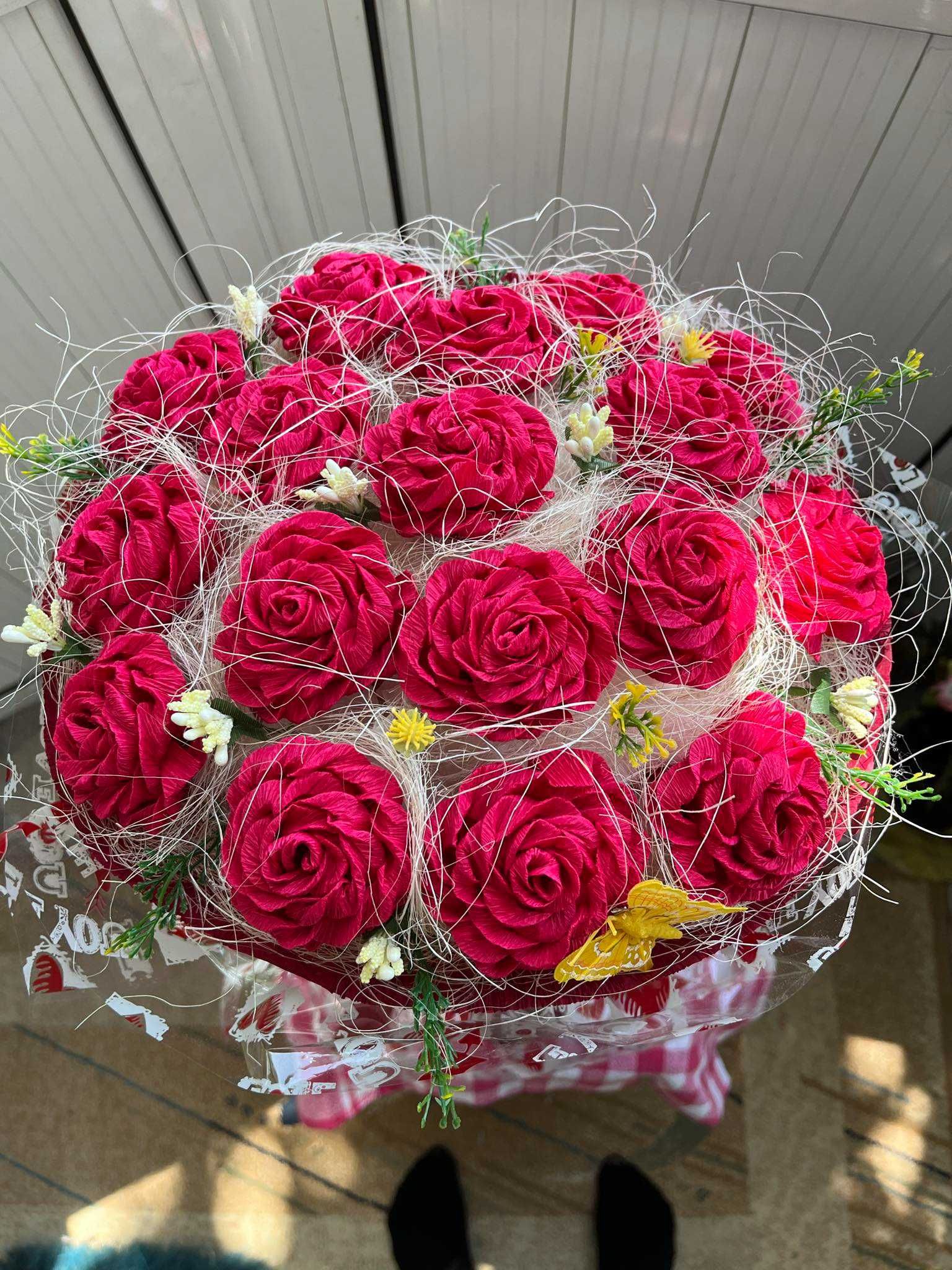 Букети за госпожи със сапунени рози