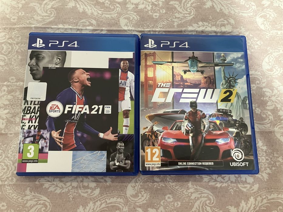 Игри за ps4 the crew2 и fifa21