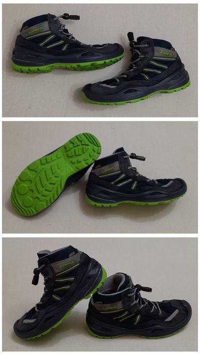 Ghete LOWA Simon II Gtx Mid Junior GORE-TEX, mărimea 33 EU unisex