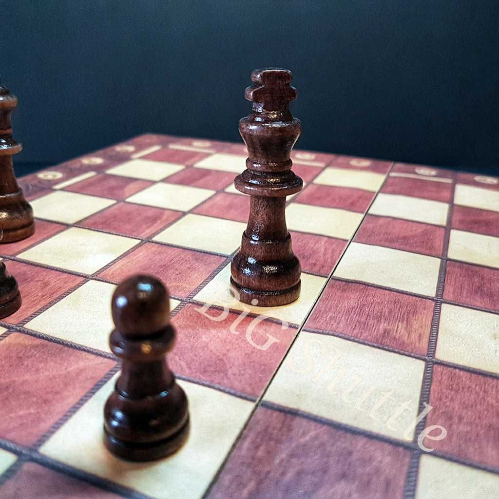 Деревянный набор игр 3 в 1 – Шашки Шахматы Нарды.