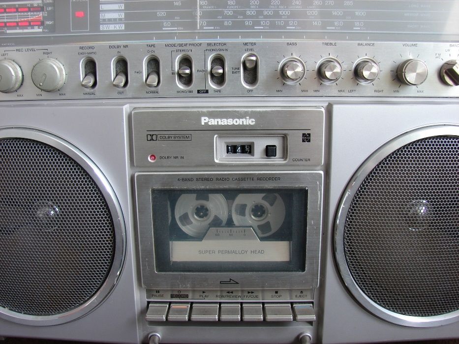 Radiocasetofon Panasonic RX 5500LS si Grundig (vintage)