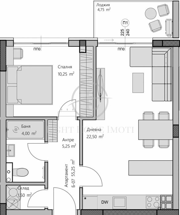 Продава се Двустаен апартамент в Пловдив, Христо Смирненски - 65 кв.м за 1476 €/кв.м - Снимка #4