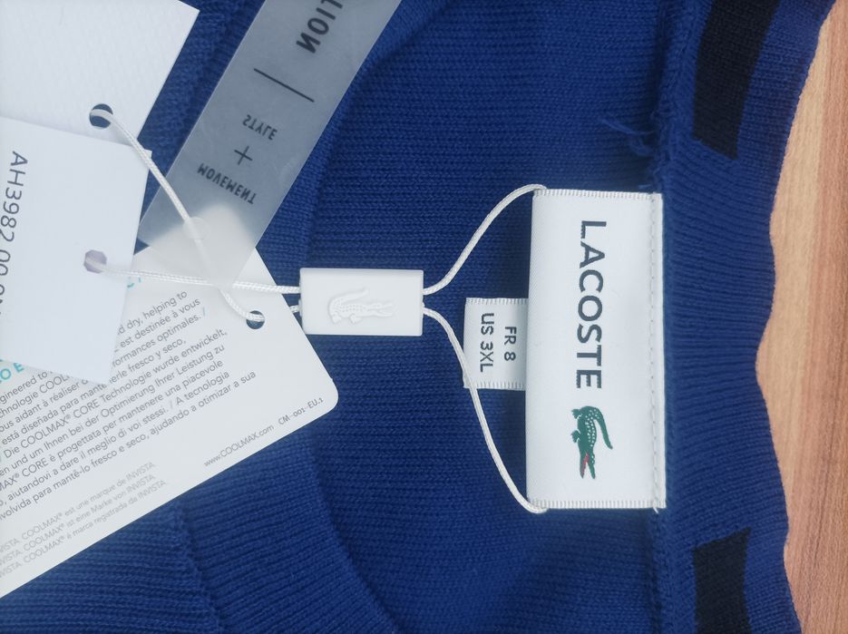 Lacoste/ Timberland/3XЛЛ нови оригинални пуловери