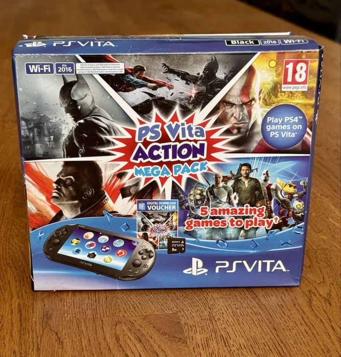 PS Vita Slim - Разопакована, практически нова, кутия, Бартер!