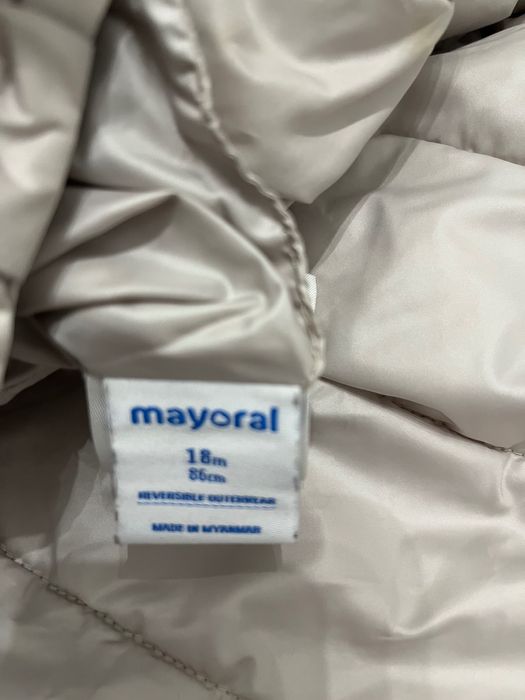 Детско яке Mayoral с две лица