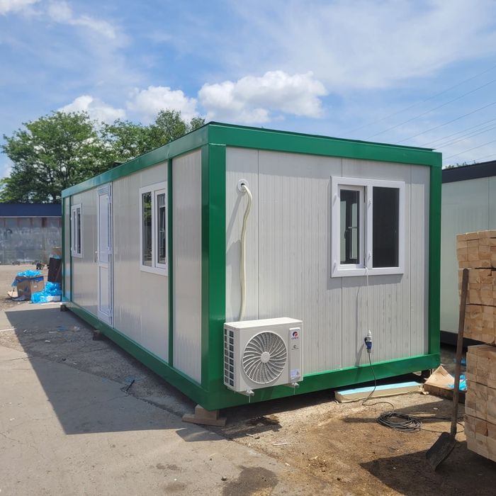 Container modular tip birou, locuinta, spatiu, grup sanitar  7 x 3m