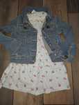 Set gecuta denim Carter's fetite, marimea 80-86