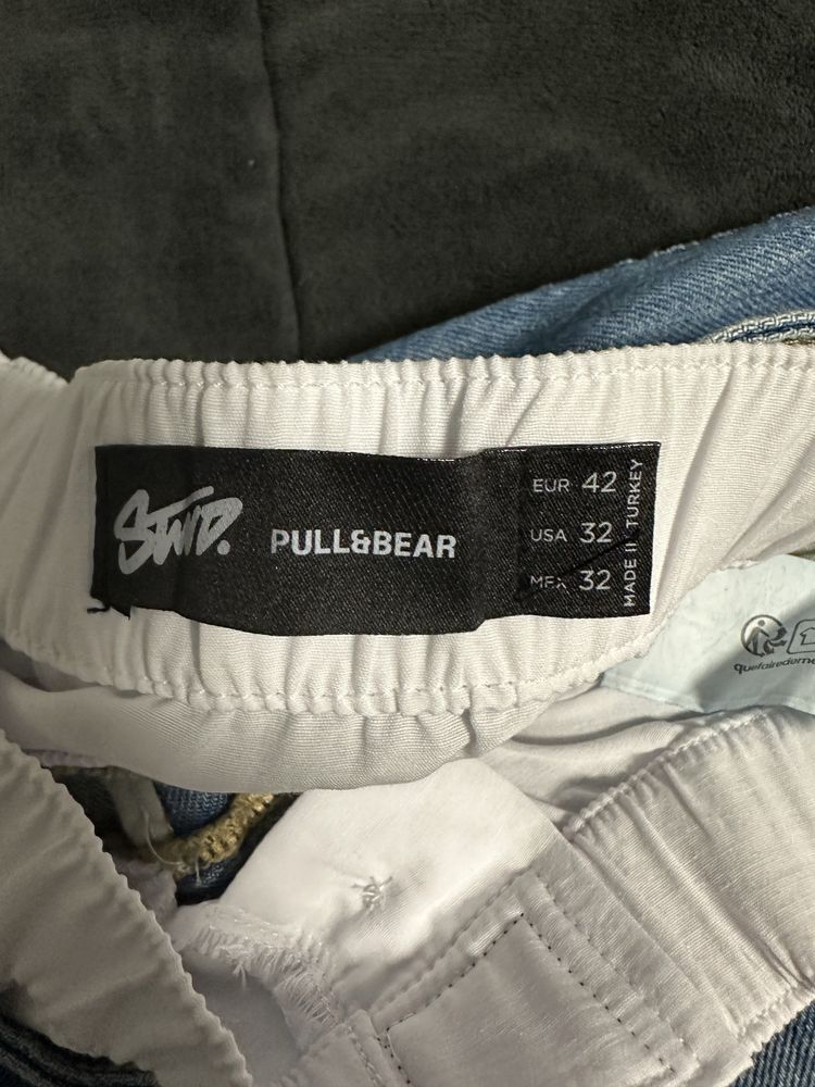 Къси дънкови гащи jorts pull&bear 32