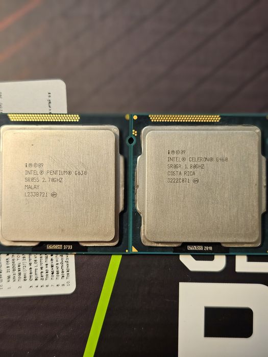 Процессор Celeron G460, Pentium G630