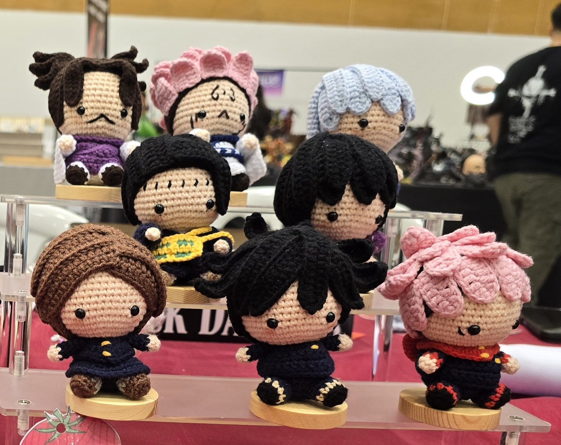 Jujutsu kaisen amigurumi