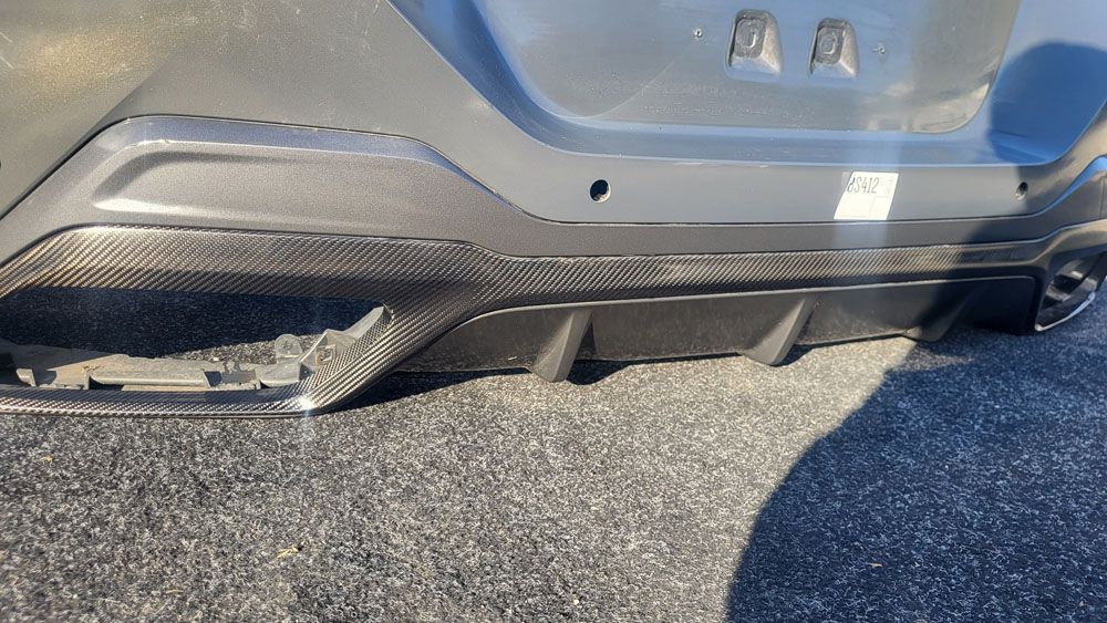 BMW seria 8 2018/2022 G14 M-pachet CARBON LINE Bara spate BS412