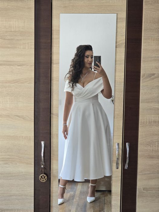 Rochie cununie alba
