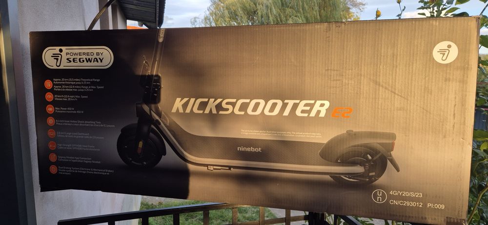 Trotineta electrica in garantie NINEBOT KickScooter E2