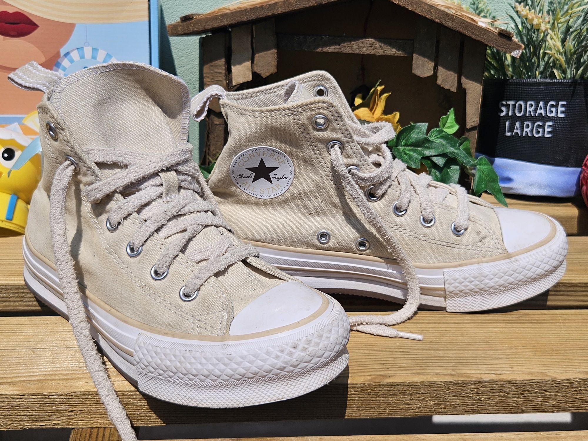 Converse кецове на платформа N34
