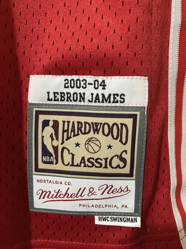 Оригинален мъжки баскетболен потник на Lebron James 2003-2004