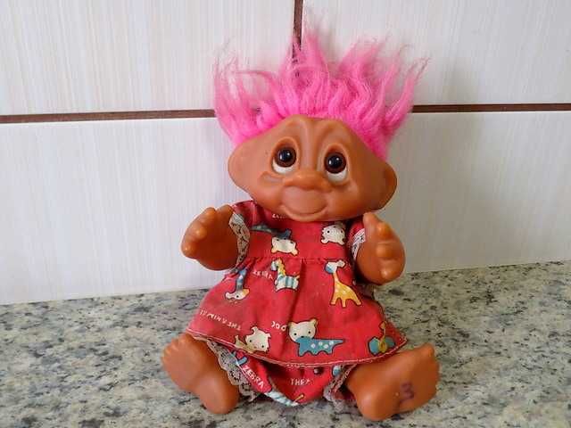 Troll vintage de colectie /  1990.  / Plata avans / T. gratuit posta