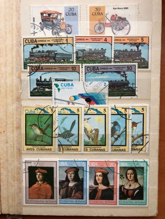 Колекция стари пощенски марки
