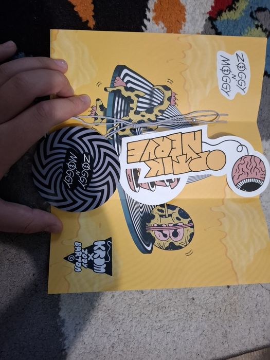 Kendama krom x Jody Barton Zoggy n' Moggy