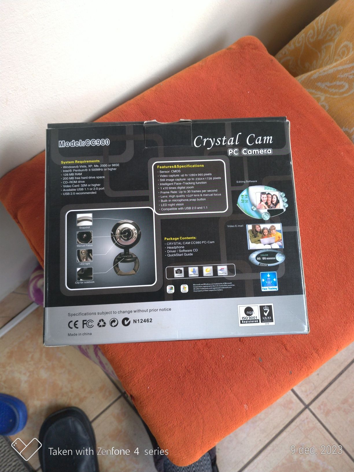 Camera web cu microfon cc 980 pc
