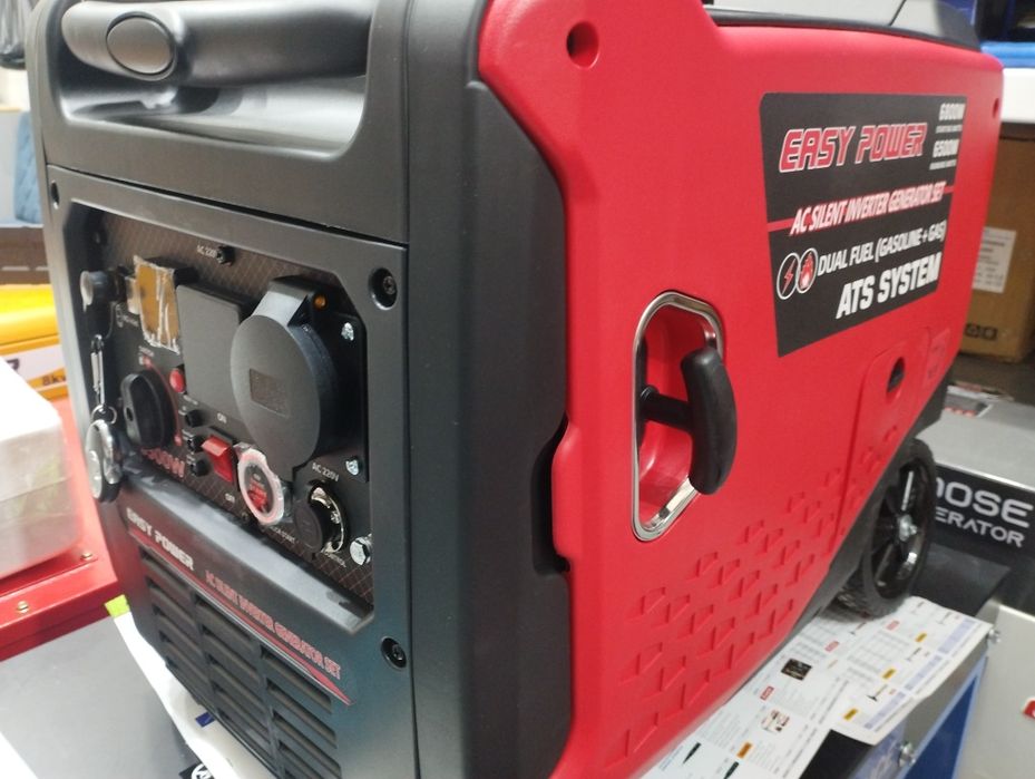 Инверторний, газивий+ ATS система Генератор EASY POWER модель S7500GAS