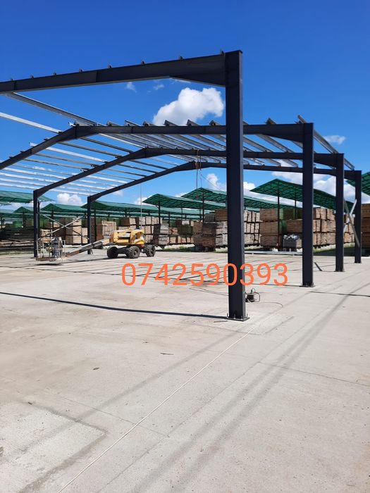 Vand hale metalică structura 20x30h6