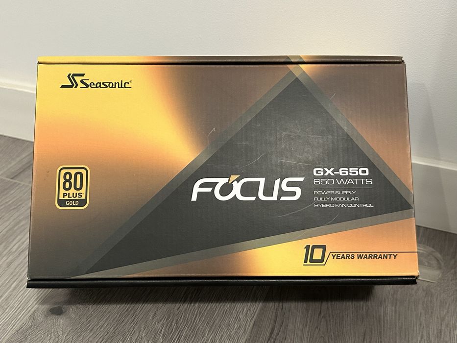 Sursa Seasonic Focus GX, 80+ Gold, 650 W