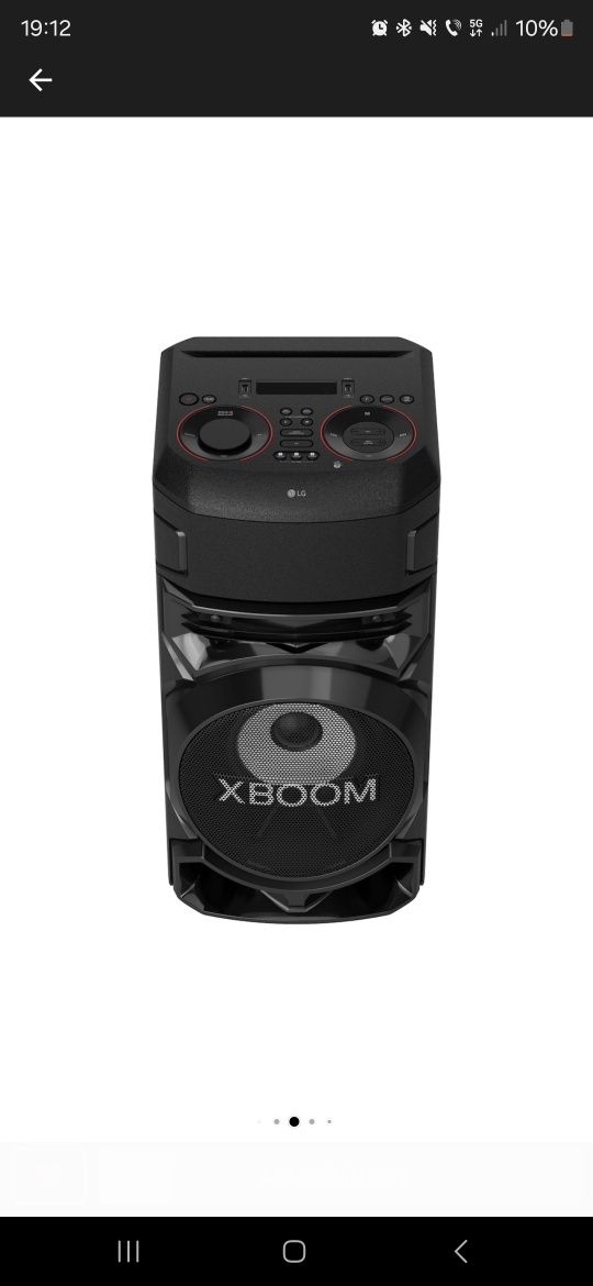 Boxa Sistem audio LG XBOOM RN5, Bluetooth, Dual-USB, Radio FM, Karaoke